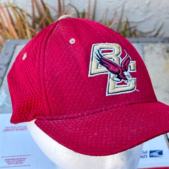 Red & Gold Zephyr Men's Hat - Picture 2 of 6